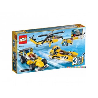 Конструктор Желтые гоночные автомобили Lego 31023